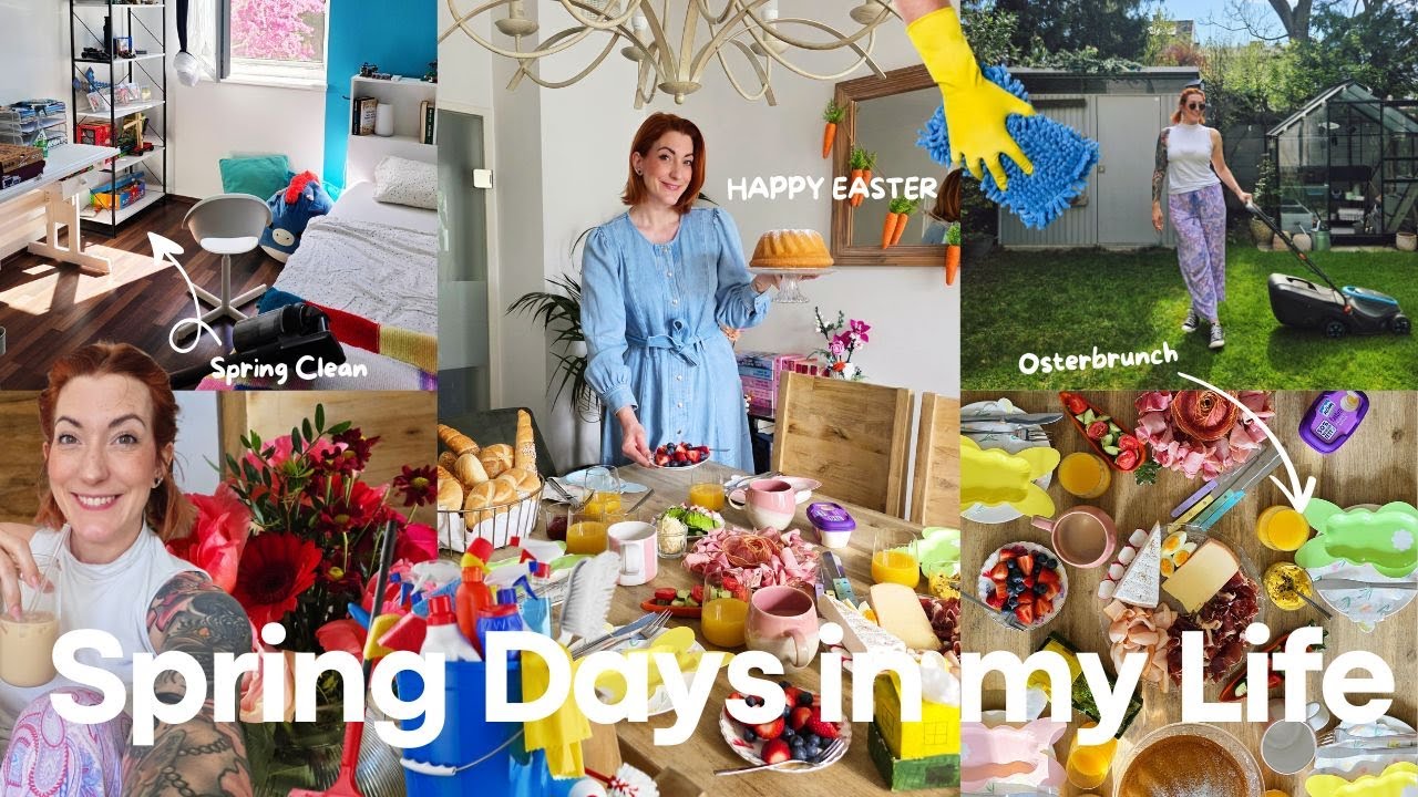 Spring Clean & Osterfest 🌼 Mein gemütlicher Frühling mit Lesezeit & Slow Mornings