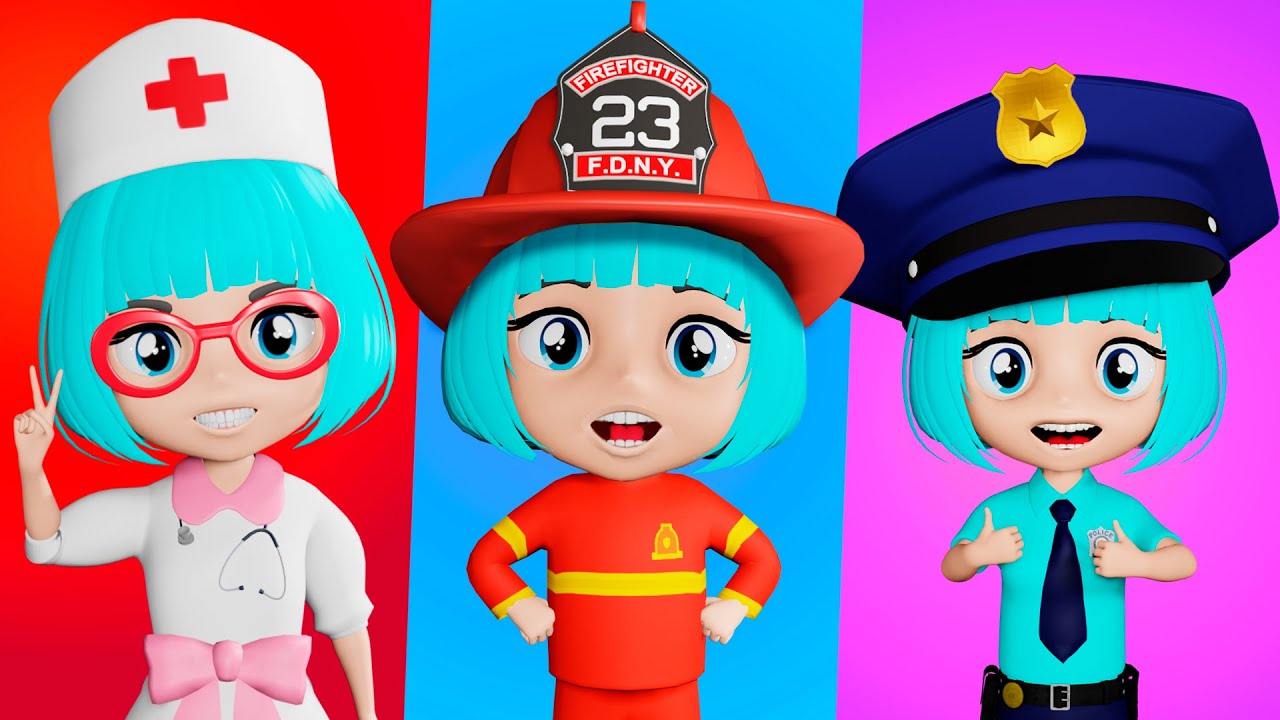 Watch PoliceGirl, FireGirl and Doctor Song | Kids Songs and Nursery Rhymes | Lights Kids 3D on YouTube Watch PoliceGirl, FireGirl and Doctor Song | Kids Songs and Nursery Rhymes | Lights Kids 3D on YouTube