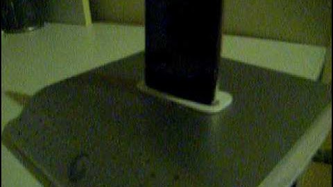 My Homemade  Ipod Touch Dock