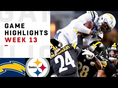 Chargers vs. Steelers Week 13 Highlights | NFL 2018