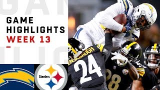 Chargers vs. Steelers Week 13 Highlights | NFL 2018