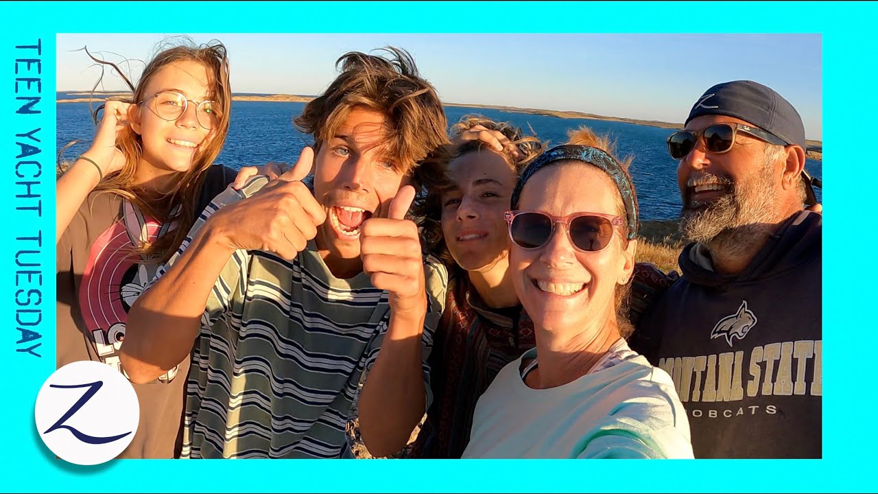 Sailing is a FAMILY AFFAIR! Kiting & Hiking Australia  (Teen Yacht Tuesday)