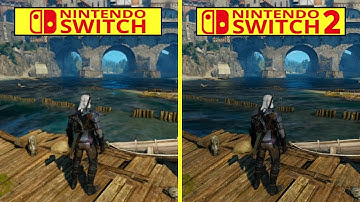 The Witcher 3 Nintendo Switch vs Switch 2 Graphics Comparison | Backward Compatibility Test