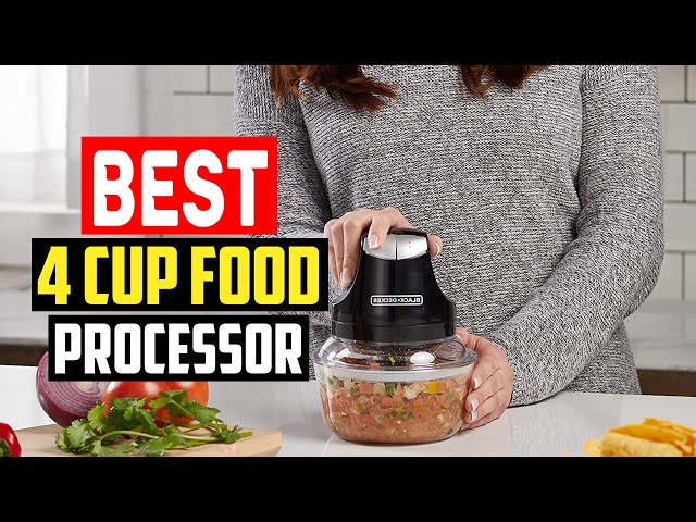 ✓ Top 5 Best 4 Cup Food Processor Reviews in 2023 