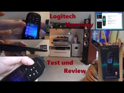 Logitech Harmony Ultimate One Test Review Deutsch Full HD