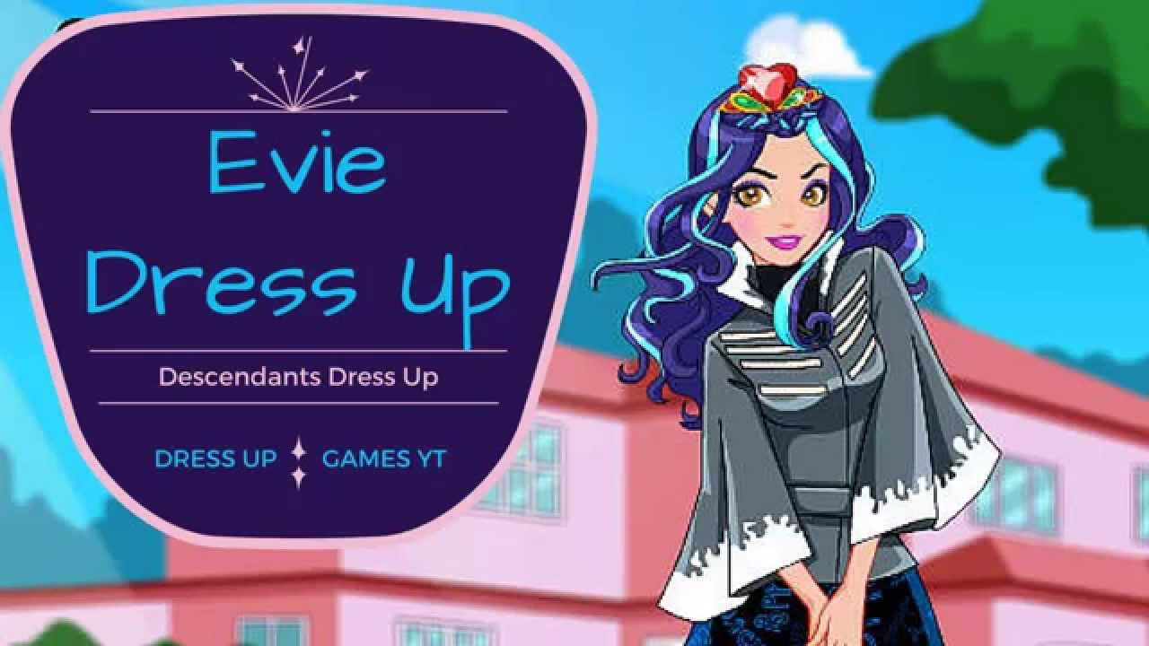 Disney Descendants Evie Dress Up - YouTube