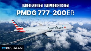 First Flight: PMDG 777-200 (had lots of FS24 crashes) • MSFS 2024 • SU1