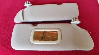 How to Upholster Chevy Silverado Sun Visors auto upholstery