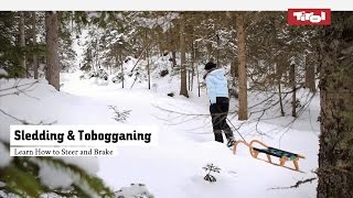 Sledding & Tobogganing Safety Tips – Learn How to Steer and Brake