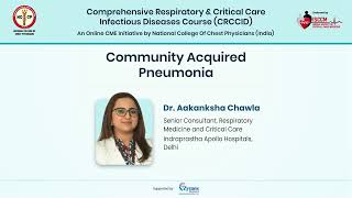 Community And Acquired Pneumonia  Pulmonary Infections