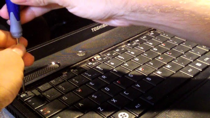 How To Disassemble Toshiba Satellite C640 Laptop Youtube