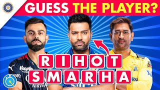 Guess The Indian Cricketers Name By Scrambled Letters | Cricket Quiz screenshot 5