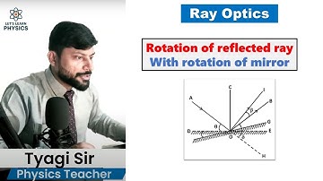 L13 Rotation of Reflected ray with mirror rotation || NEET & JEE || OLYMPIADS