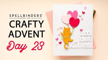 Spellbinders 2024 Crafty Advent Calendar - Day 23