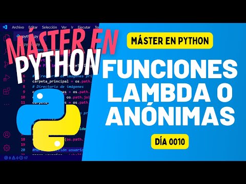 FUNCIONES LAMBDA o anónimas - Con ejercicios - PYTHON EN 100 DÍAS - Día 10