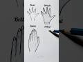 How to draw realistic hand😱🤔#art #drawing #tutorial #shorts #youtubeshorts