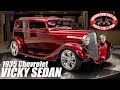 1935 Chevrolet Vicky Sedan Street Rod For Sale Vanguard Motor Sales #73PA