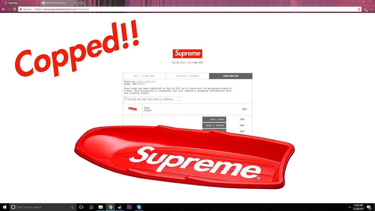 supreme sled