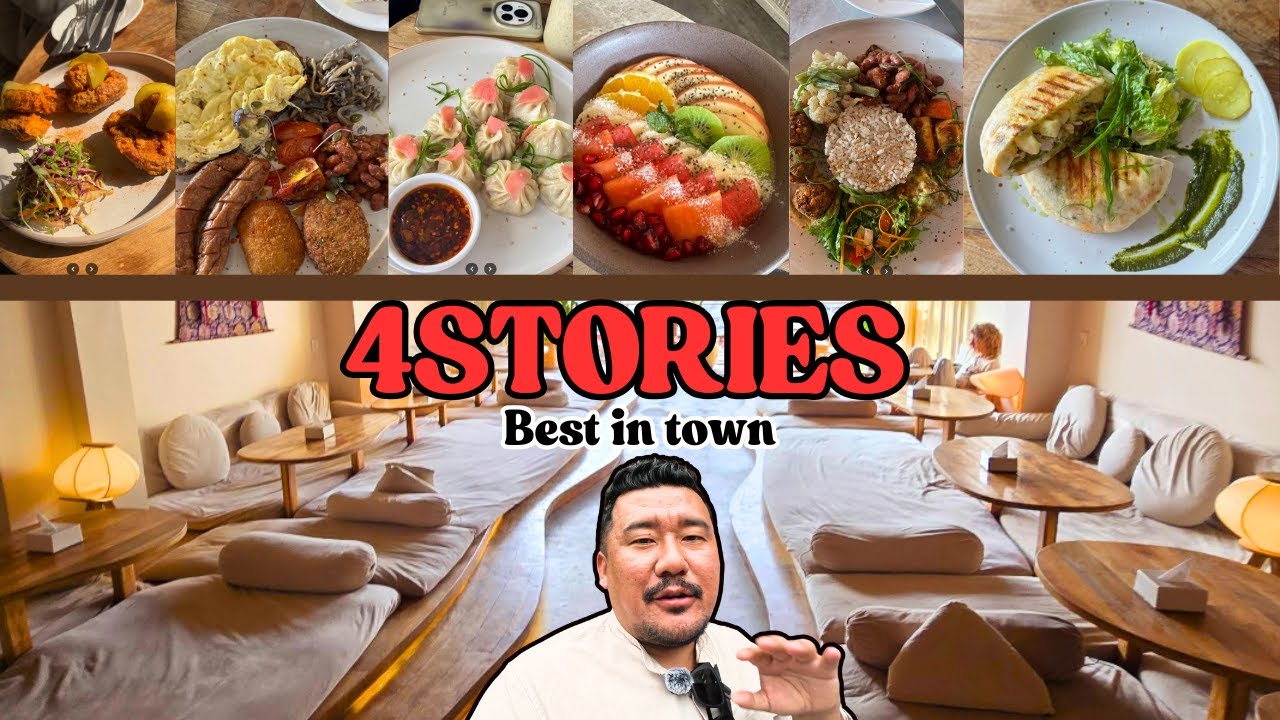 4STORIES CAFE || BREAKFAST HEAVEN || MUST VISIT CAFE IN THAMEL || THAMEL NEPAL || TIBETAN VLOGGER