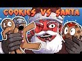 Cookies Vs Claus - EPIC BATTLE FOR XMAS! (4 Player Action)