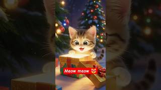 Meow Meow Christmas Billi | Cutest Cat Dance Ever You’ll Watch Again #meowmeow #cutecat #pixarstyle