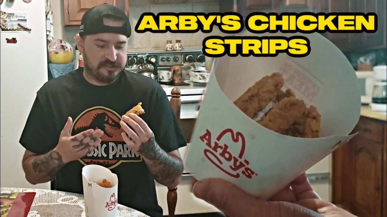Lets try another Arby's Menu Item Chicken Strips YouTube