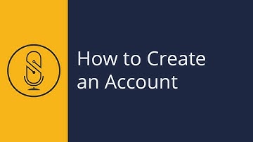 ARCHIVED* How to Create an Account