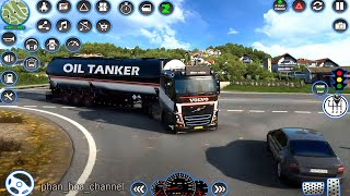 Euro Oil Tanker Transport Simulator 2: Oil Tanker 3D - Truck Driving 2023 | Android Gameplay screenshot 2
