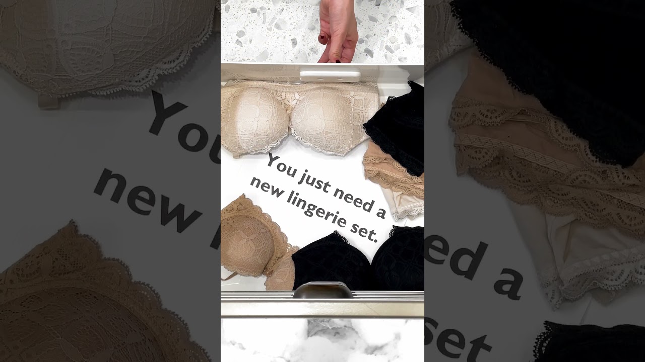 A new lingerie set is always a good idea! And our sales make everything even better.