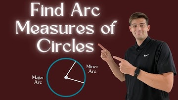 Find Arc Measures of Circles