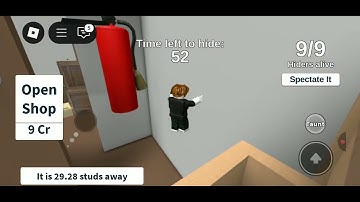 100 subscribers surprise  video playing roblox hide and seek mode