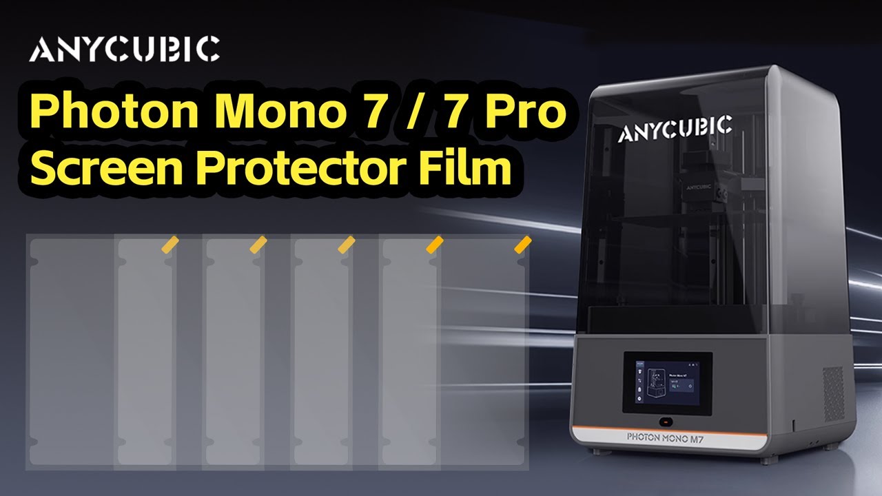 Pellicola Protettiva Per Photon Mono M7 Max - 5 Pezzi Da 0.15mm | Alta Trasmittanza Per Stampanti 3D ANYCUBIC - Foto 3