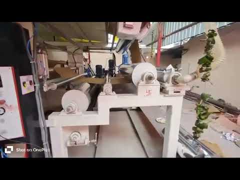 Art Paper Coating Machine demonstration video