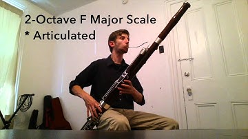 2-Octave F Major Scale - Articulated