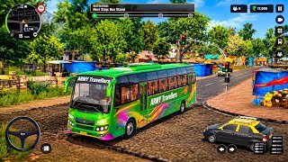 Offroad Bus Simulator 😱 Impossible Road Challenge | Crazy Driving & Realistic Bus Gameplay 🔥🚌  screenshot 4