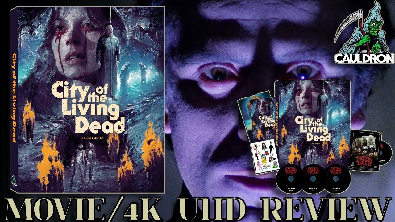 REVIEW: 4K of Lucio Fulci's City Of The Living Dead aka The Gates Of Hell  From Cauldron Films 