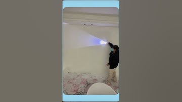Smoothing and drying wall paint for a clean and flawless finish