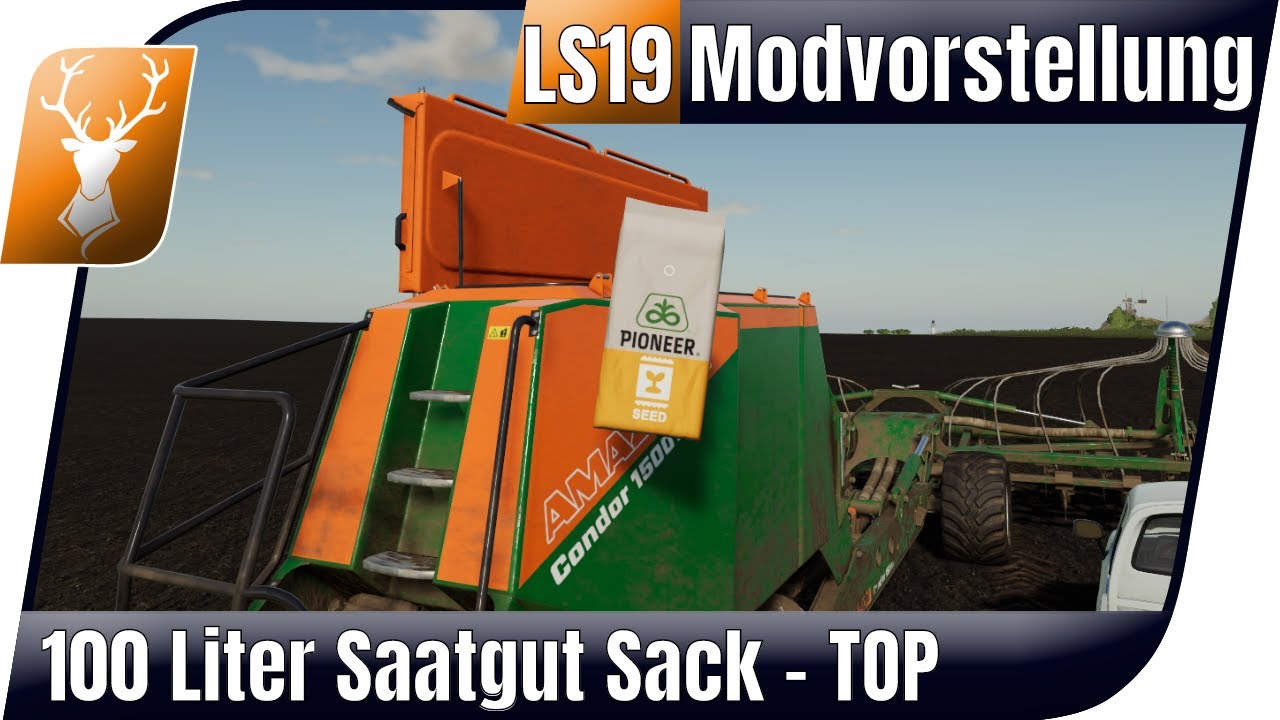 LS19 One Seed Bag - Saatgut Sack fr 100 Liter - das ist fr Real Farming