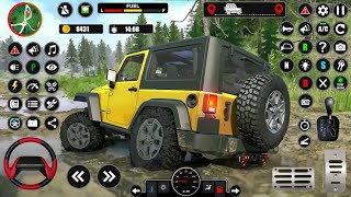 Off-road Jeep Driving Simulator 3d - 4x4 Car SUV MUD Master Driver - Android Gameplay screenshot 3