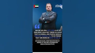 Dr. Hakim Hacid urges employees to upskill and embrace AI as a tool to enhance expertise