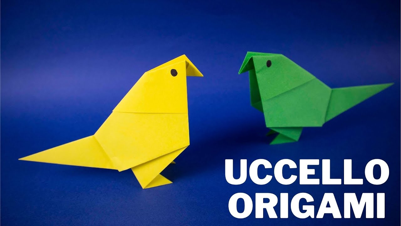 Paper Bird ❤️ How to make a paper bird