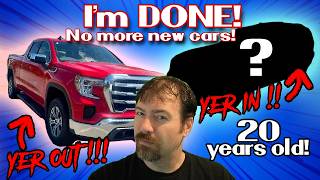 NO more NEW CARS! I dumped my 2021 GMC Sierra for a 20 year old Denali @RacnJsn95