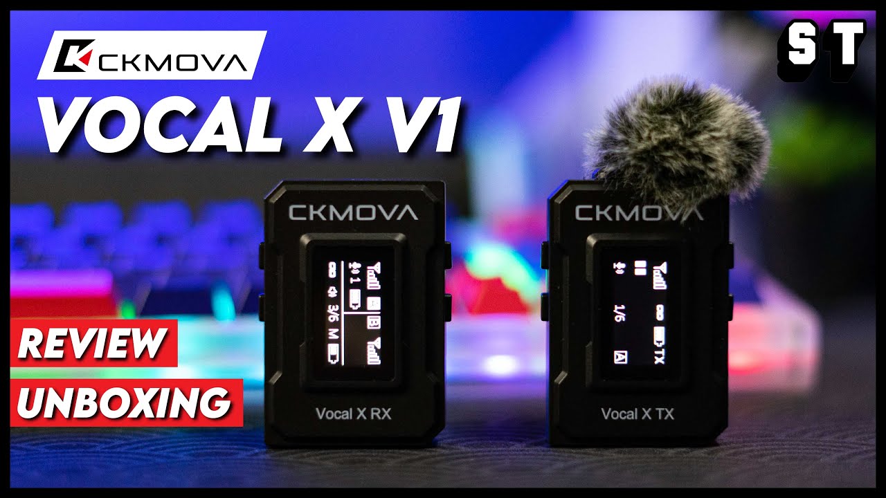 CKMOVA Vocal X ワイヤレスシステム 本体セット Affordable Wireless Mic? CKMOVA Vocal X V1 V2 Review & Unboxing
