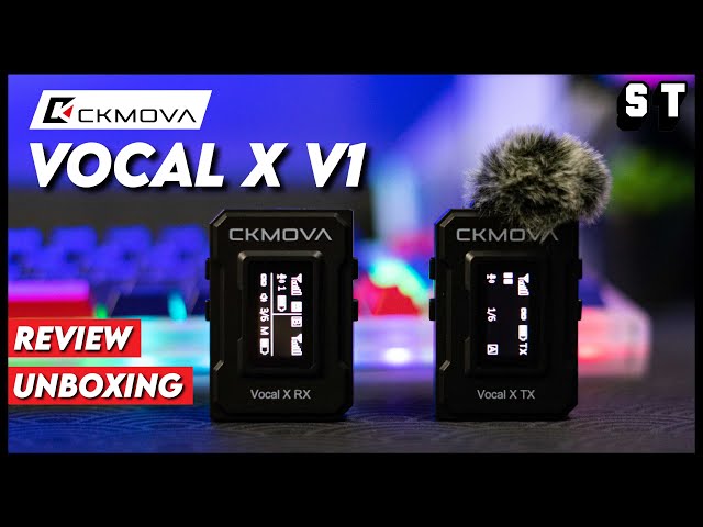 Affordable Wireless Mic? CKMOVA Vocal X V1 V2 Review & Unboxing