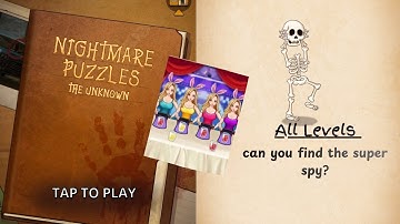 Can you find the super spy? #games #puzzlegame #nightmarepuzzles