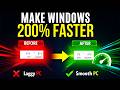 How to Make Windows Faster Change These Settings Right Now