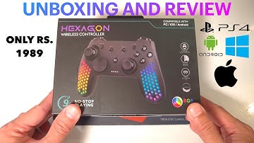 Nitho Hexagon Controller Wireless for PC, Switch, Android and iOS | UNBOXING & REVIEW | Punchi Man