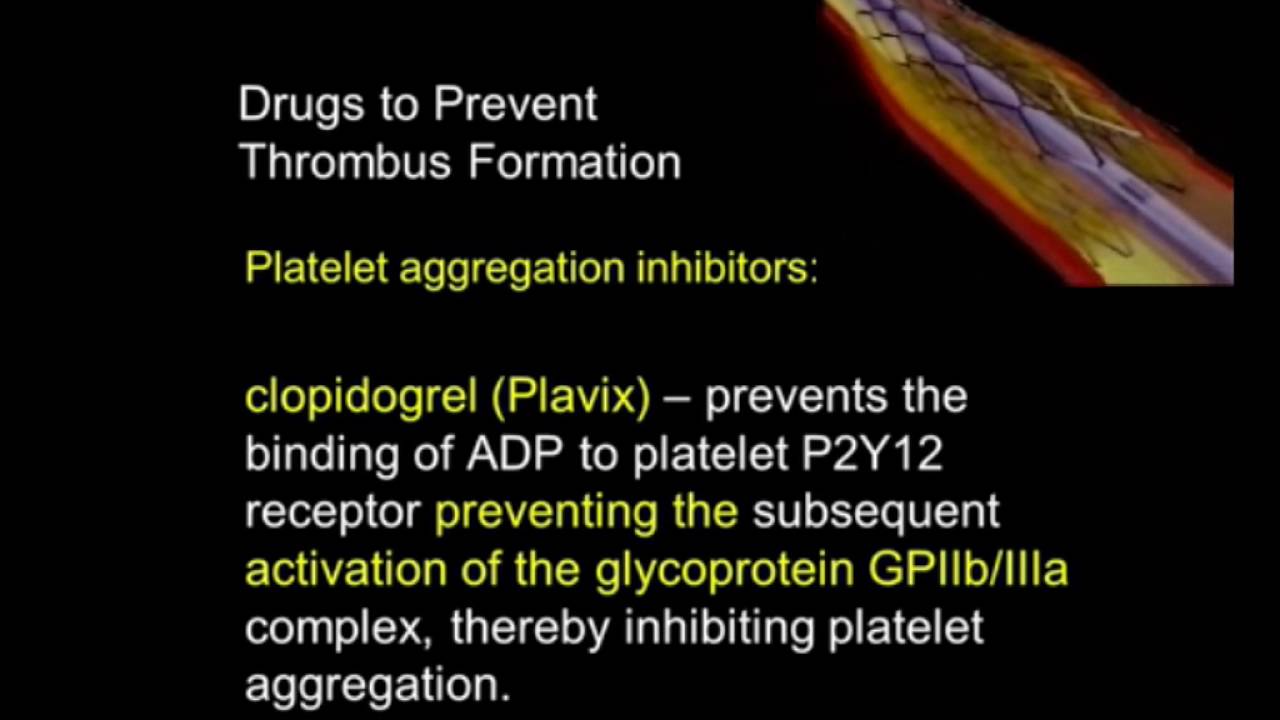 Platelet Aggregation Inhibitors YouTube