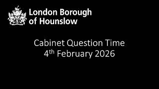 Cabinet Question Time 4 February 2026