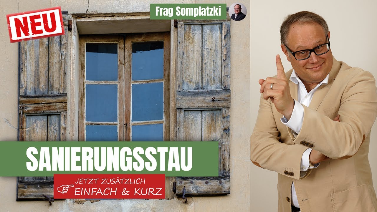 Sanierungsstau bei Altbauten – was darf die WEG beschließen? | Frag Somplatzki!